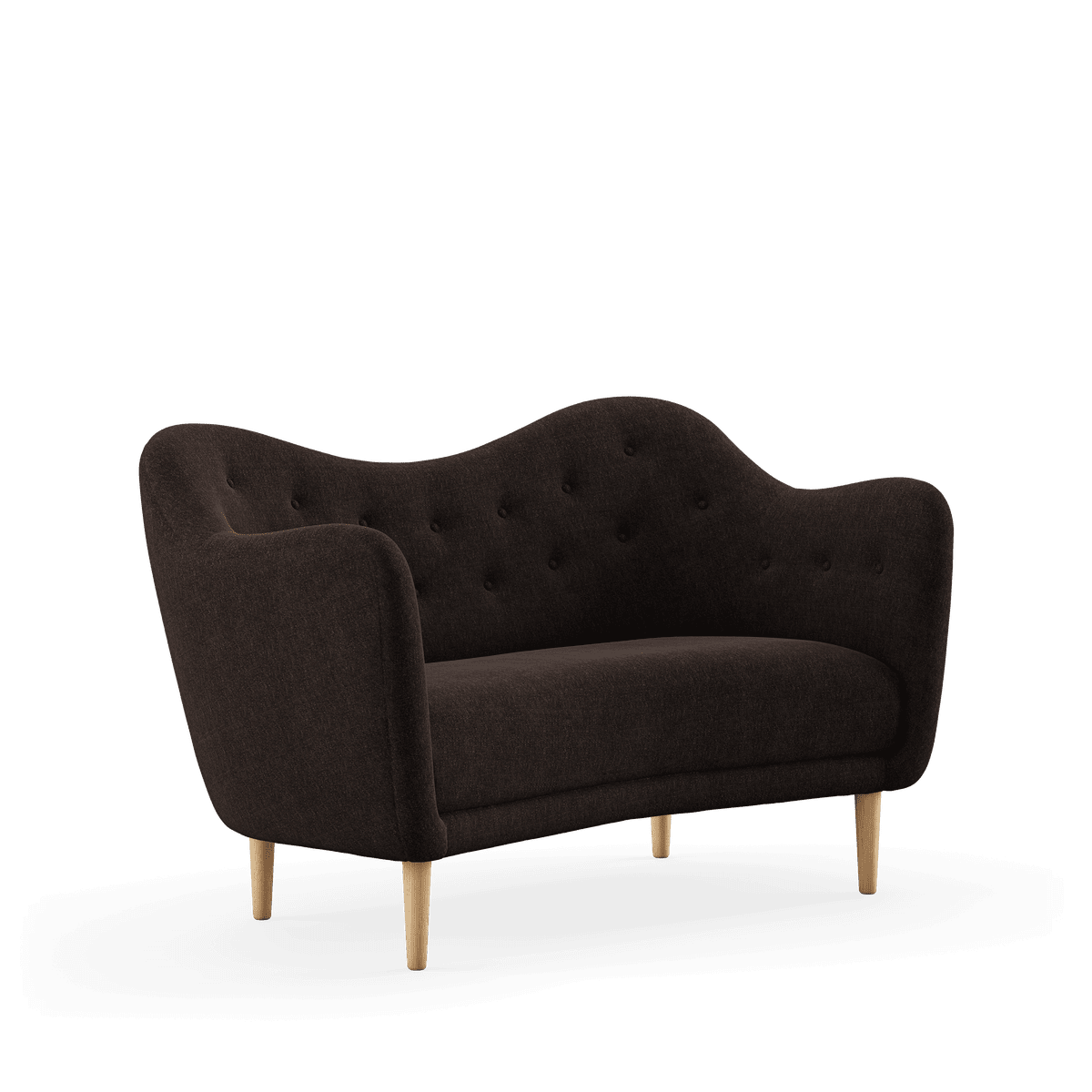 46 sofa, eg klar olie af Finn Juhl - Hallingdal 376 - Jacobsen Plus