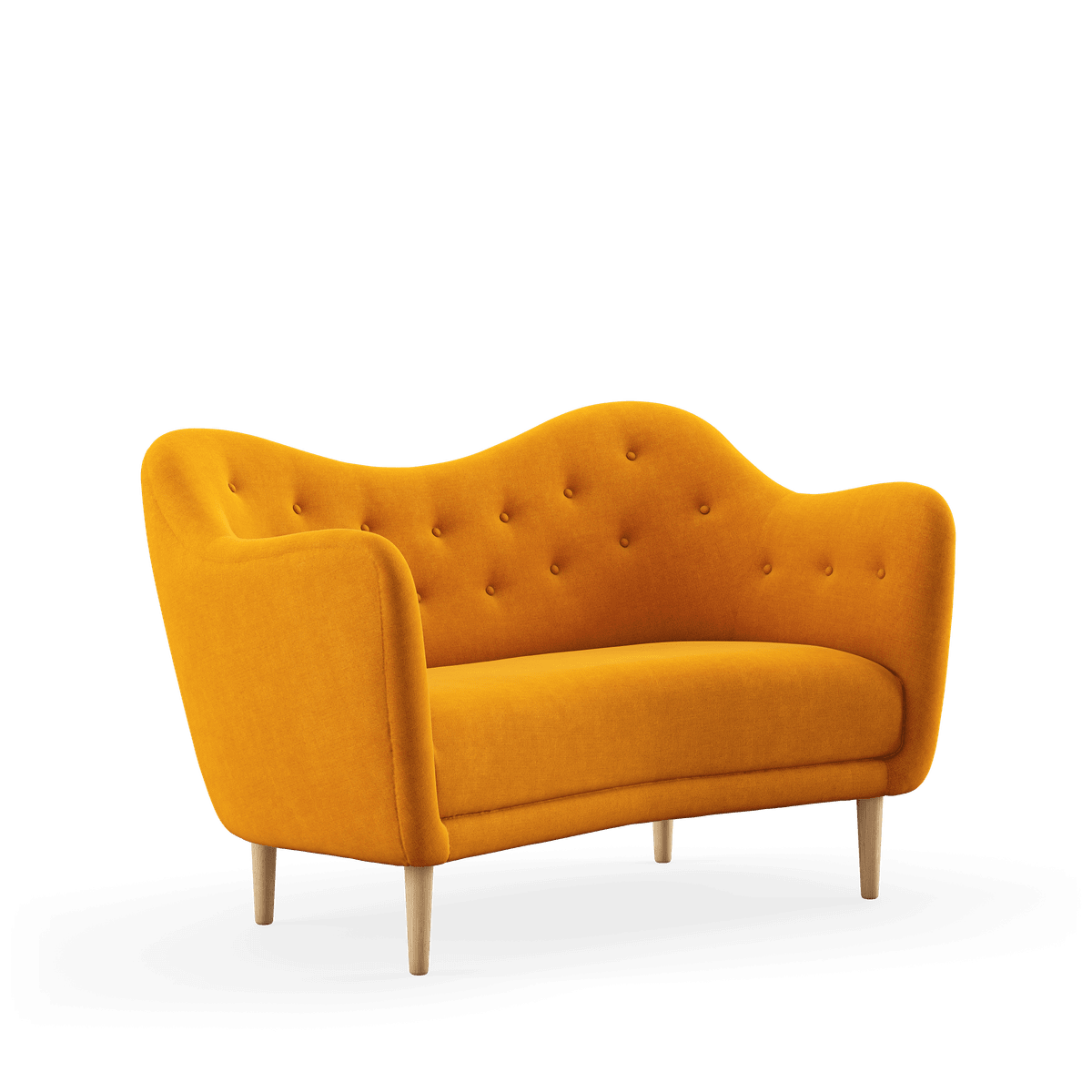 46 sofa, eg klar olie af Finn Juhl - Hallingdal 457 - Jacobsen Plus