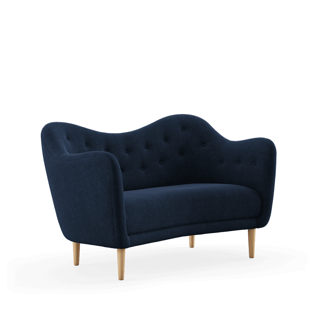 46 sofa, eg klar olie af Finn Juhl - Hallingdal 764 - Jacobsen Plus