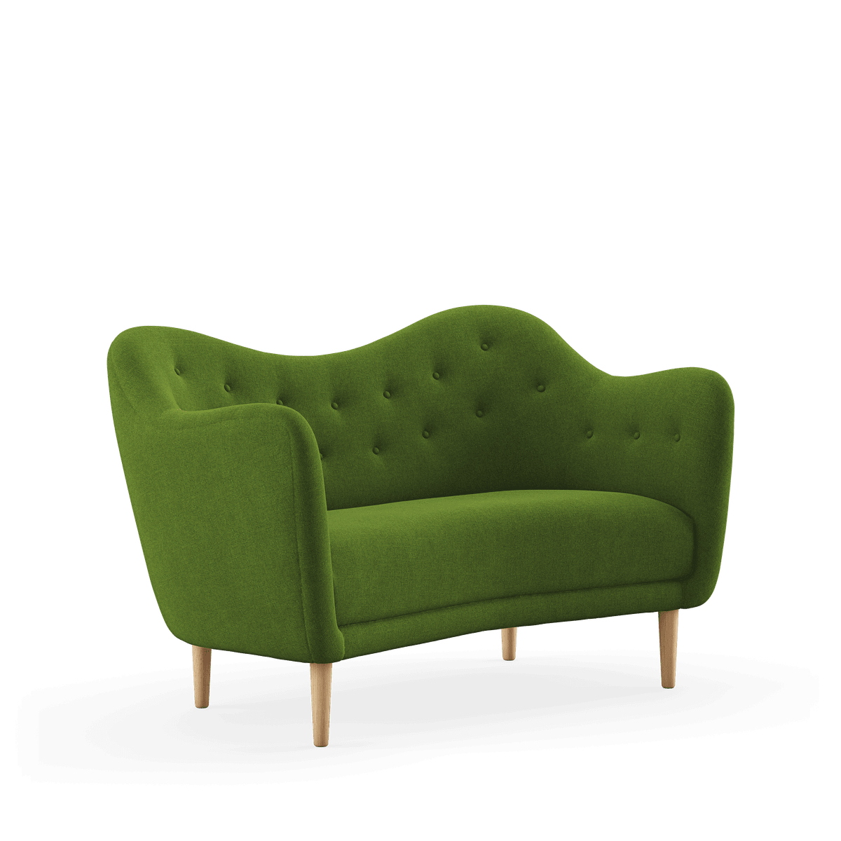 46 sofa, eg klar olie af Finn Juhl - Hallingdal 960 - Jacobsen Plus