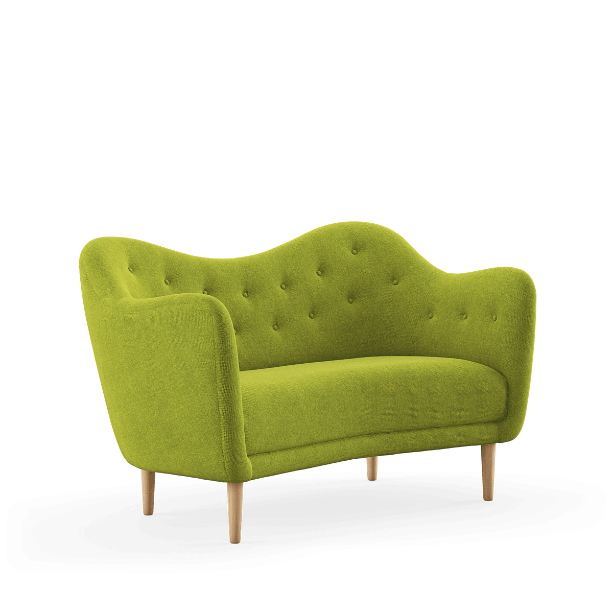 46 sofa, eg klar olie af Finn Juhl - Hallingdal 980 - Jacobsen Plus