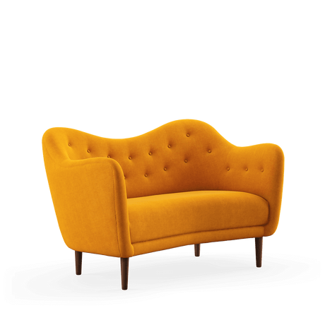 46 sofa, valnød af Finn Juhl - Hallingdal 457 - Jacobsen Plus