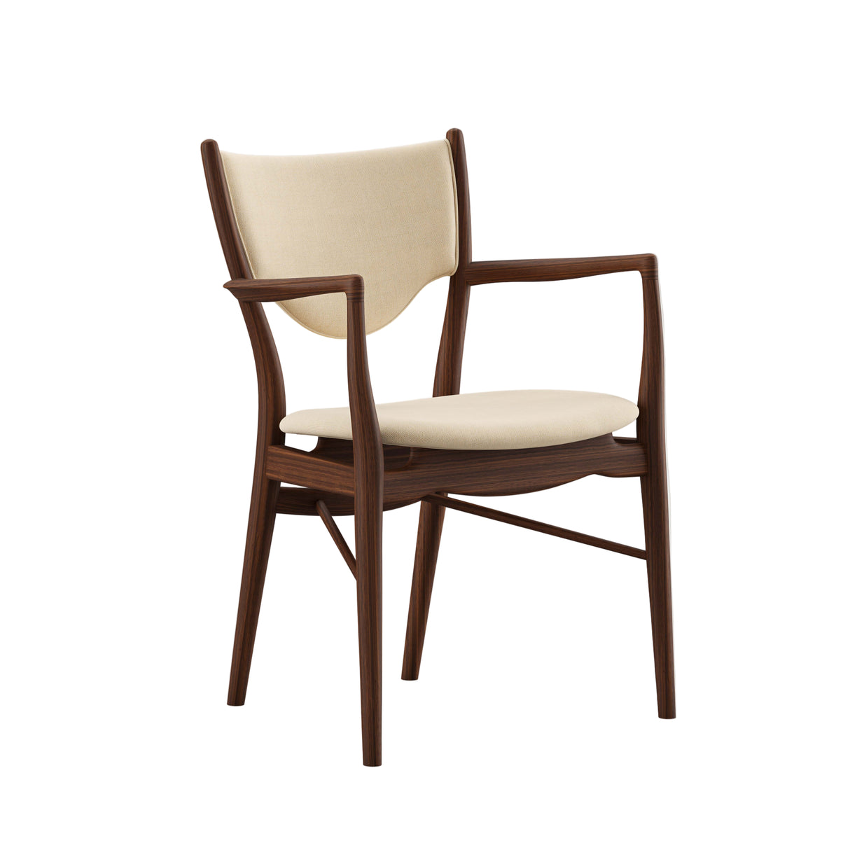 46 Armchair, valnød af Finn Juhl - Hallingdal 100 - Jacobsen Plus