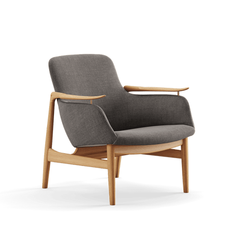 53 Lænestol, eg olie af Finn Juhl - Remix 163 - Jacobsen Plus