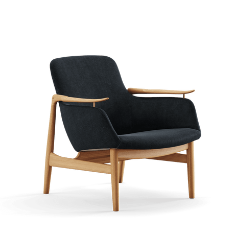 53 Lænestol, eg olie af Finn Juhl - Remix 183 - Jacobsen Plus