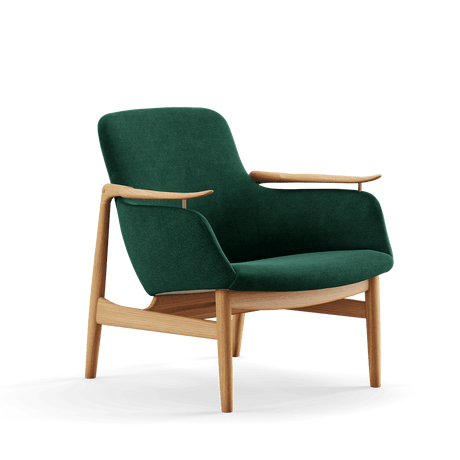 53 Lænestol, eg olie af Finn Juhl - Vidar 1062 - Jacobsen Plus