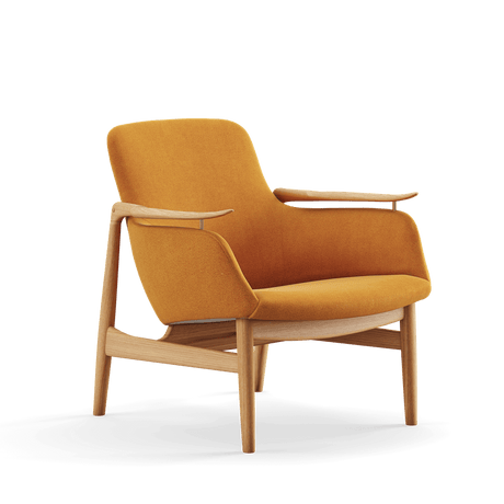 53 Lænestol, eg olie af Finn Juhl - Vidar 472 - Jacobsen Plus