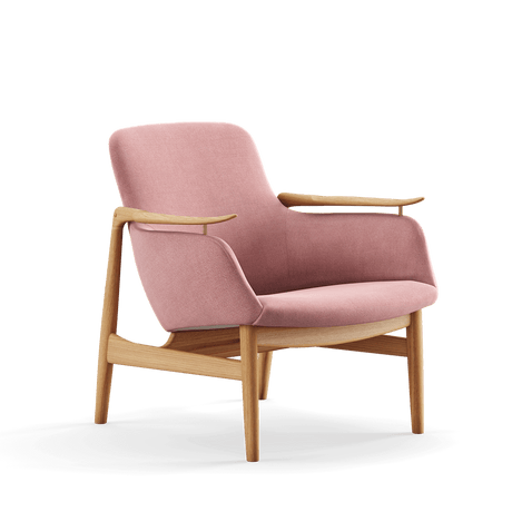 53 Lænestol, eg olie af Finn Juhl - Vidar 633 - Jacobsen Plus