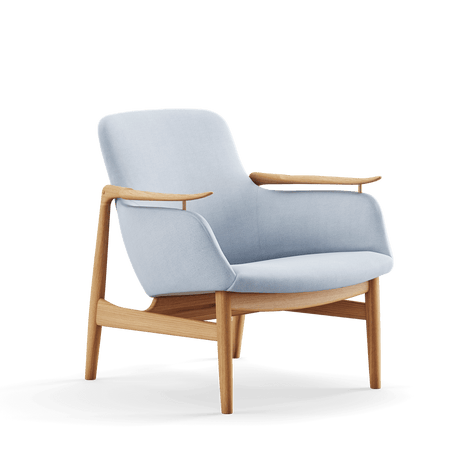 53 Lænestol, eg olie af Finn Juhl - Vidar 723 - Jacobsen Plus