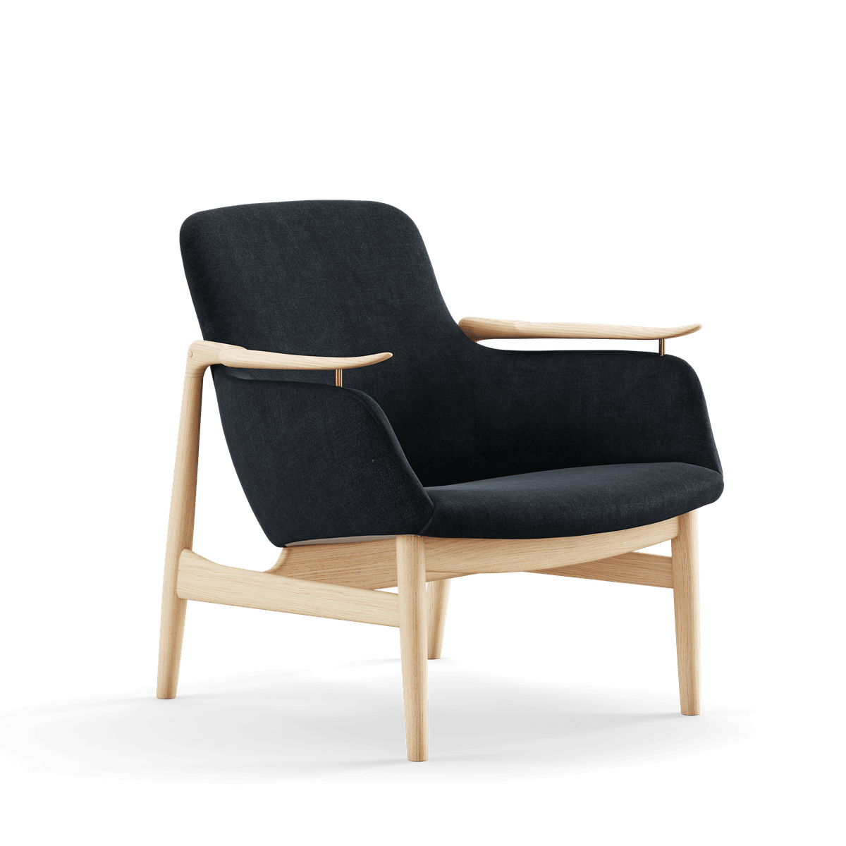 53 Lænestol, eg klar olie af Finn Juhl - Remix 183 - Jacobsen Plus