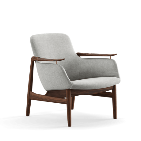 53 Lænestol, valnød af Finn Juhl - Remix 123 - Jacobsen Plus