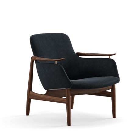 53 Lænestol, valnød af Finn Juhl - Remix 183 - Jacobsen Plus