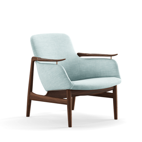 53 Lænestol, valnød af Finn Juhl - Remix 823 - Jacobsen Plus