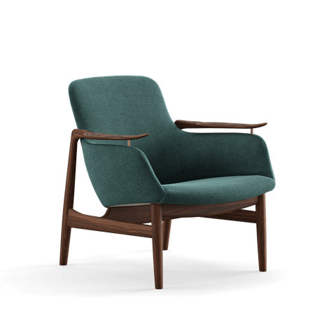 53 Lænestol, valnød af Finn Juhl - Watercolour - Cast Iron - Jacobsen Plus