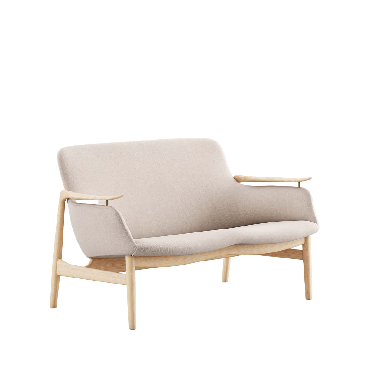 53 sofa, eg klar olie af Finn Juhl - Hallingdal 103 - Jacobsen Plus