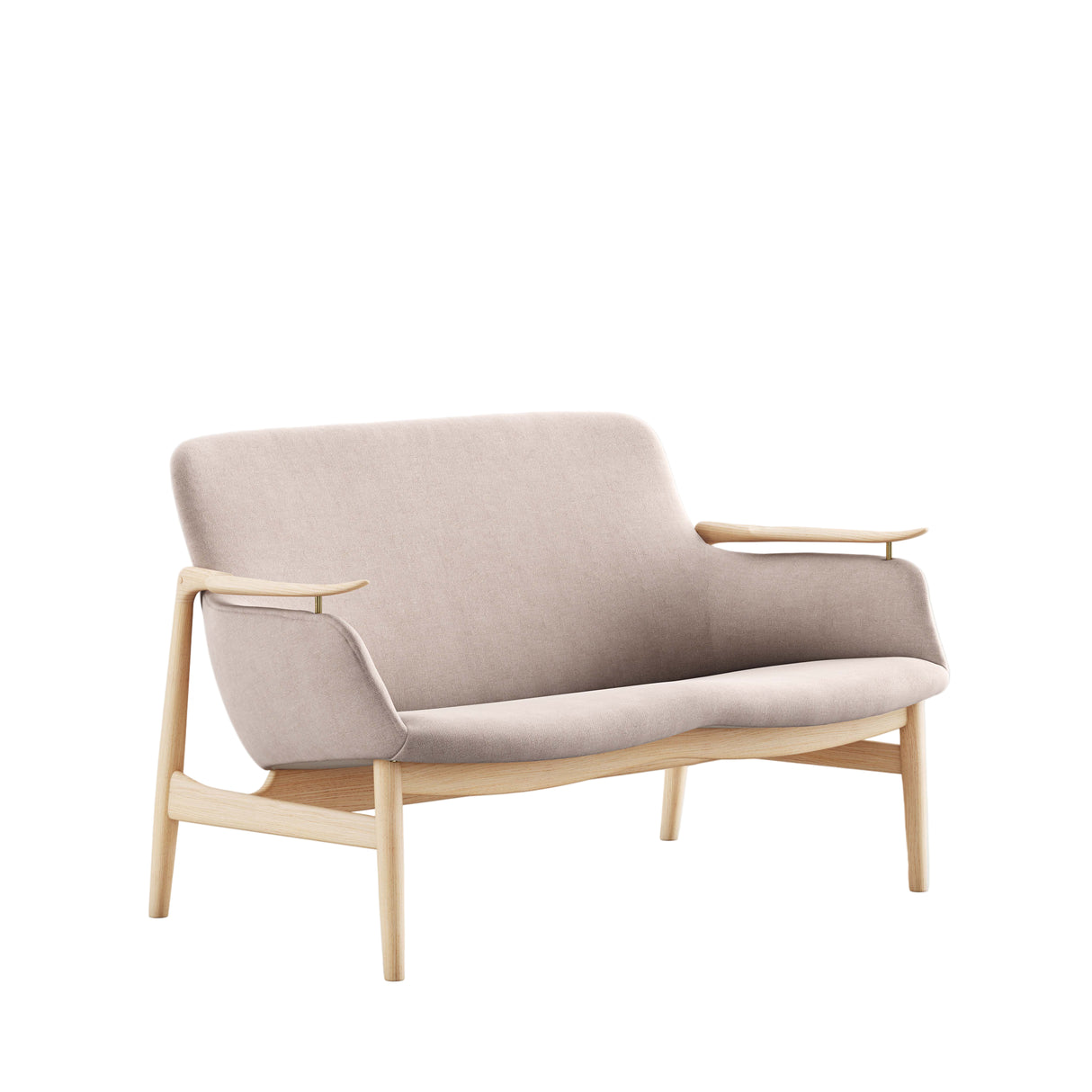 53 sofa, eg klar olie af Finn Juhl - Hallingdal 113 - Jacobsen Plus