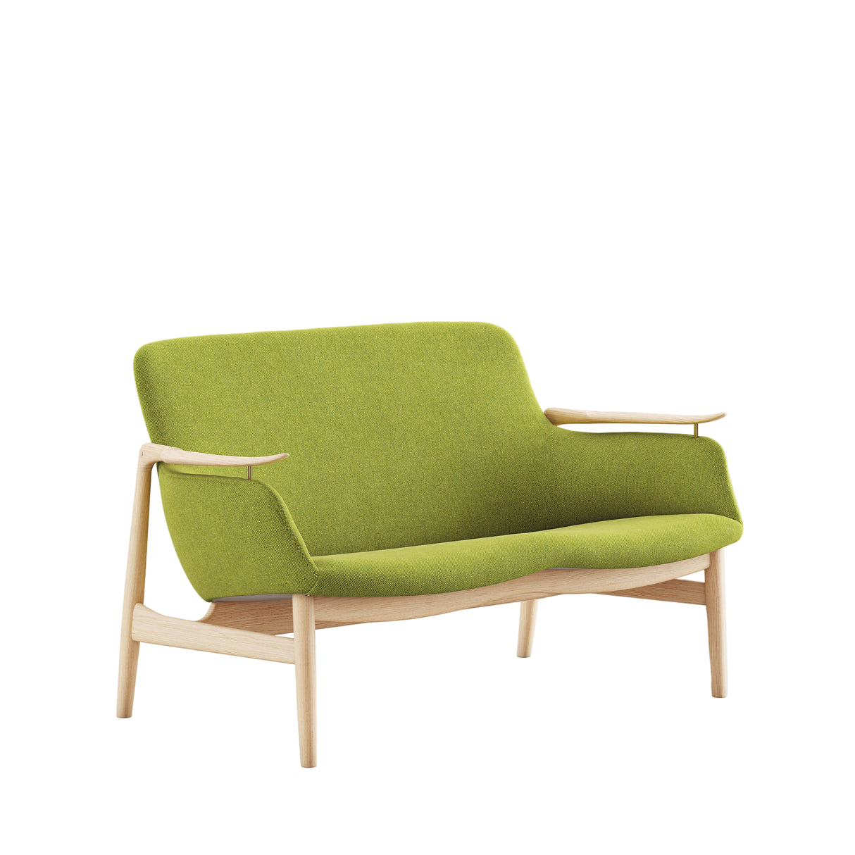 53 sofa, eg klar olie af Finn Juhl - Hallingdal 980 - Jacobsen Plus