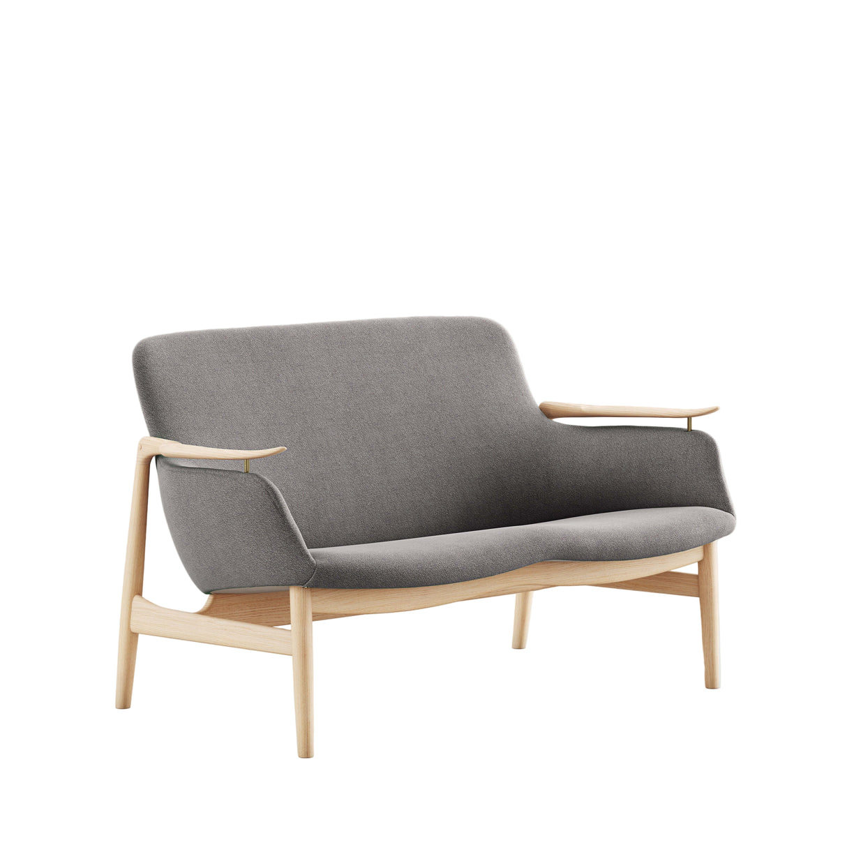 53 sofa, eg klar olie af Finn Juhl - Vidar 152 - Jacobsen Plus