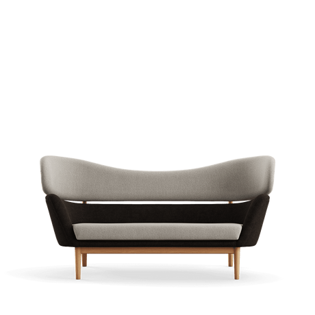 Baker sofa, eg olie af Finn Juhl - Hallingdal 110 / 376 - Jacobsen Plus