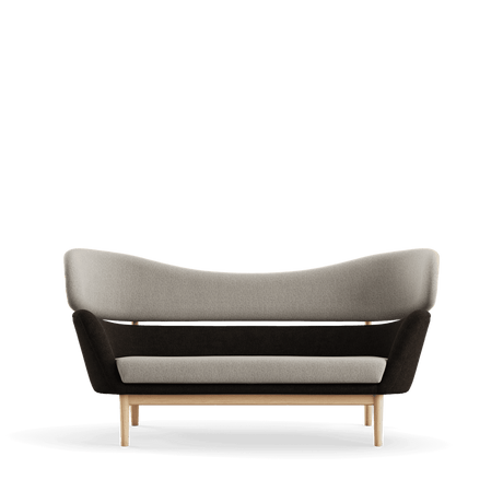 Baker sofa, eg klar olie af Finn Juhl - Hallingdal 110 / 376 - Jacobsen Plus