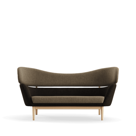 Baker sofa, eg klar olie af Finn Juhl - Hallingdal 227 / 376 - Jacobsen Plus