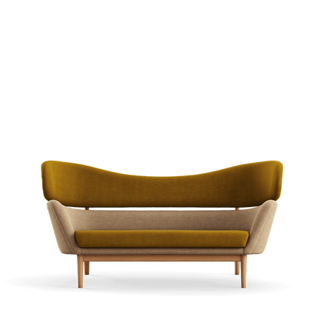 Baker sofa, eg olie af Finn Juhl - Remix 412 / 242 - Jacobsen Plus