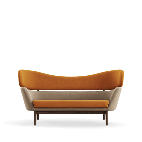 Baker sofa, valnød af Finn Juhl - Vidar 472 / 222 - Jacobsen Plus