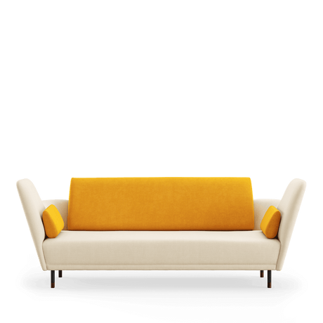 57 sofa, valnød af Finn Juhl - Hallingdal 100 / 457 - Jacobsen Plus