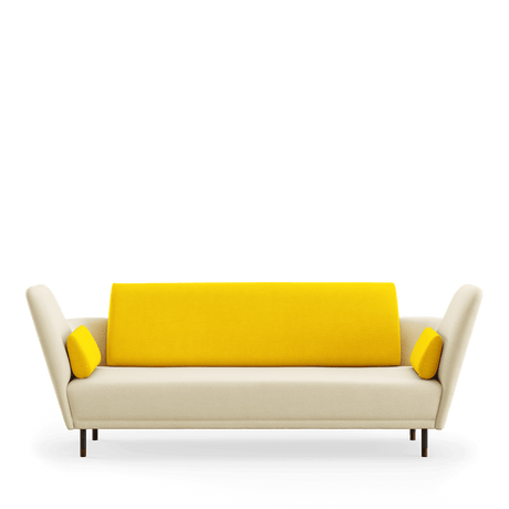 57 sofa, valnød af Finn Juhl - Vidar 1511 / 443 - Jacobsen Plus