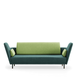 57 sofa, valnød af Finn Juhl - Watercolour - Cast Iron / Fresh Sage - Jacobsen Plus