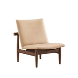 Japan stol, valnød af Finn Juhl - Vegetabilsk læder (natur) - Jacobsen Plus