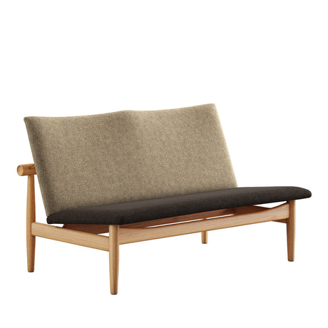 Japan 2 pers. sofa, eg olie af Finn Juhl - Hallingdal 376 / 227 - Jacobsen Plus