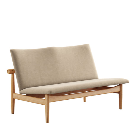 Japan 2 pers. sofa, eg olie af Finn Juhl - Vidar 222 - Jacobsen Plus