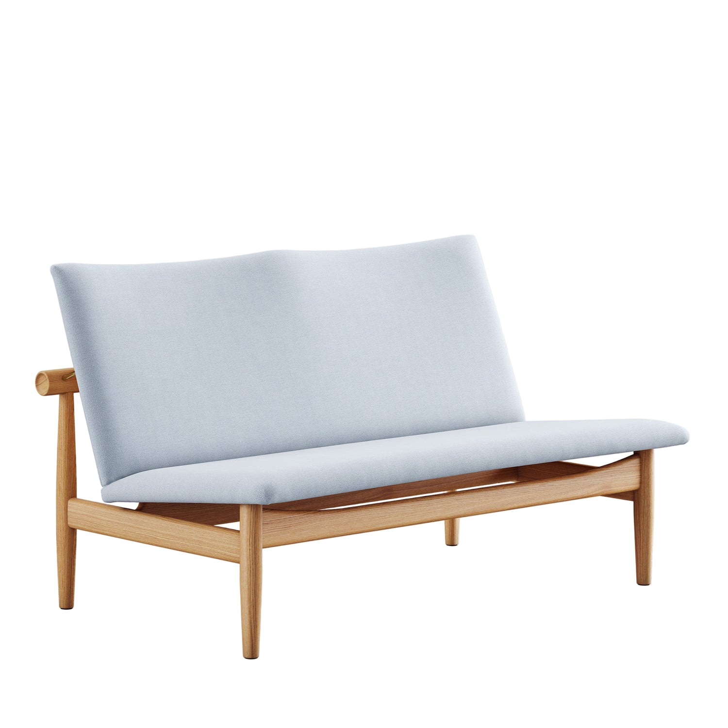 Japan 2 pers. sofa, eg olie af Finn Juhl