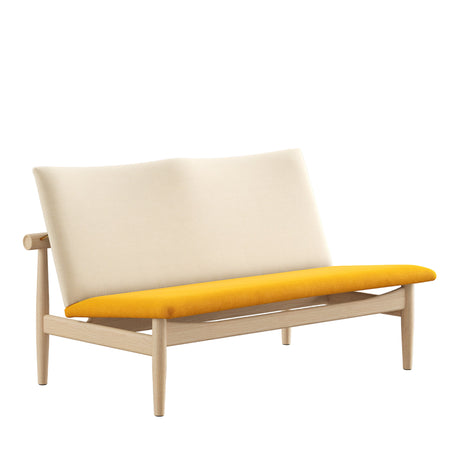 Japan 2 pers. sofa, eg klar olie af Finn Juhl - Hallingdal 457 / 100 - Jacobsen Plus