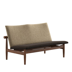 Japan 2 pers. sofa, valnød af Finn Juhl