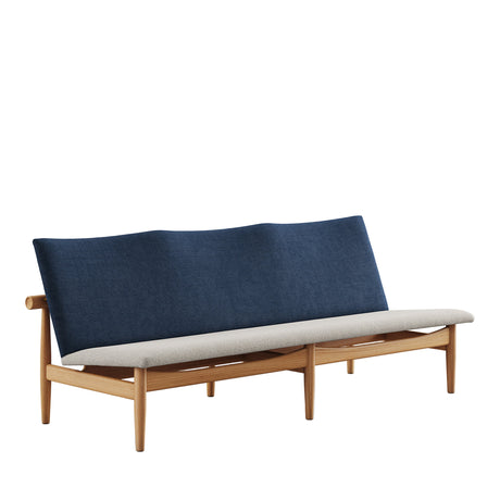 Japan 3 pers. sofa, eg olie af Finn Juhl - Hallingdal 764 / 110 - Jacobsen Plus