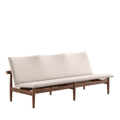 Japan 3 pers. sofa, valnød af Finn Juhl - Hallingdal 113 / 103 - Jacobsen Plus
