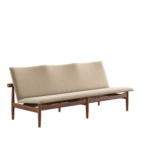 Japan 3 pers. sofa, valnød af Finn Juhl - Vidar 222 - Jacobsen Plus