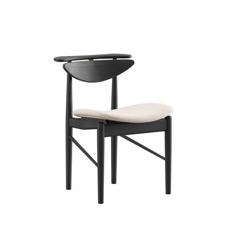 Karmstolen, sort eg af Finn Juhl - Hallingdal 103 - Jacobsen Plus