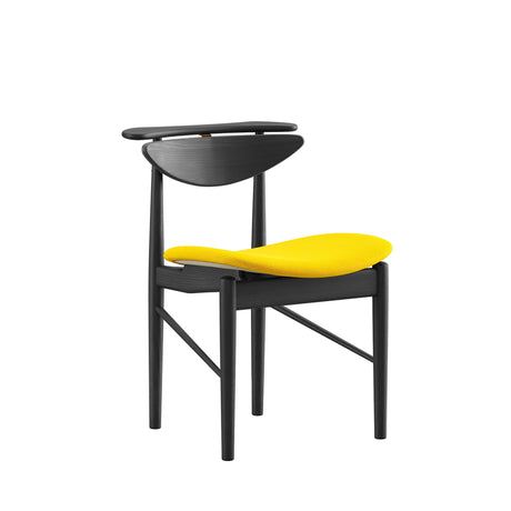 Karmstolen, sort eg af Finn Juhl - Vidar 443 - Jacobsen Plus