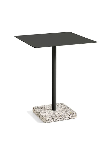 Terrazzo Table fra Hay - L: 60 x B: 60 x H: 74 cm / Anthracite - grå terrazzo - Jacobsen Plus