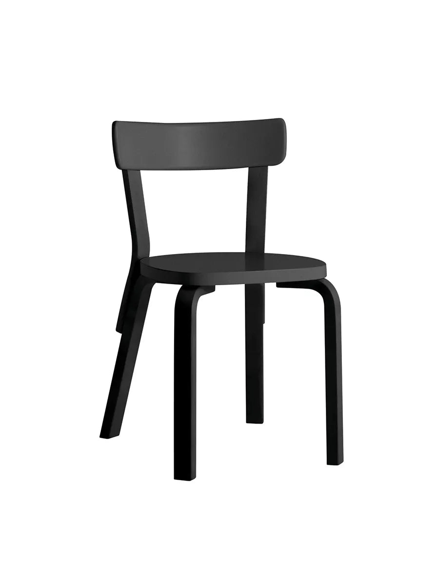 Chair 69 fra Artek - Sort - Jacobsen Plus