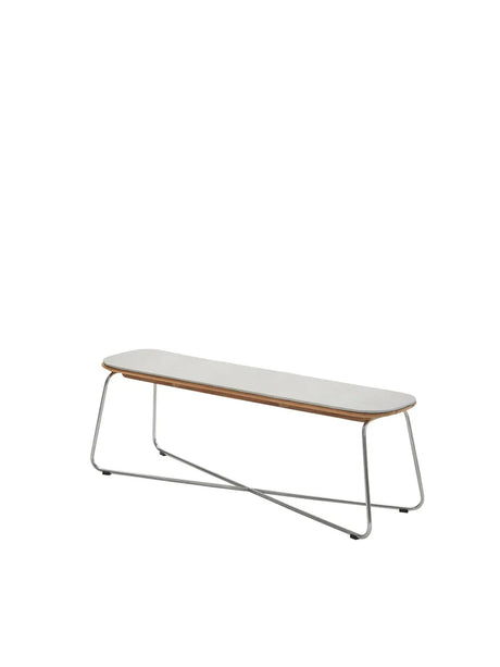 Skagerak Hynde til Lilium bænk fra Fritz Hansen - Charcoal - Jacobsen Plus