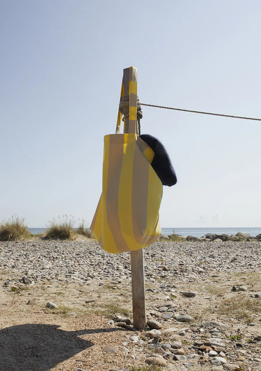 Skagerak Drachmann Jubilæums Tote Bag, lemon/sand fra Fritz Hansen