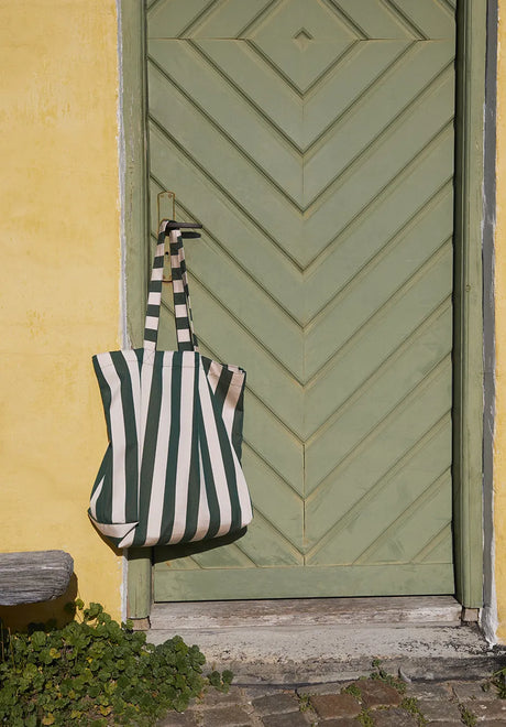 Skagerak Drachmann Jubilæums Tote Bag, light apricot/dark green fra Fritz Hansen - 2 - Jacobsen Plus