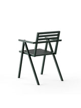Stacking Arm Chair, grøn fra 19 Outdoors - 3 - Jacobsen Plus