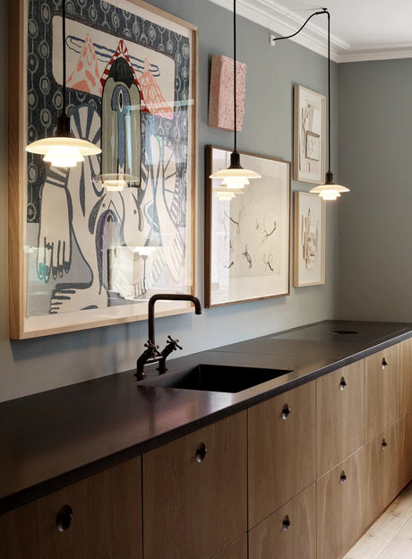 PH 2/1 Pendel, sort metalliseret fra Louis Poulsen - 2 - Jacobsen Plus