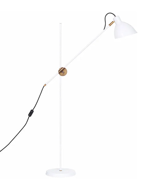 KH#1 gulvlampe fra Konsthantverk - Hvid - Jacobsen Plus