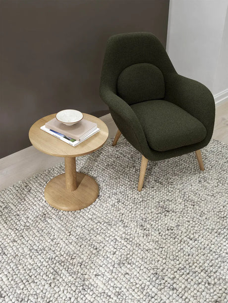 Swoon Lounge Petit fra Fredericia Furniture - Hallingdal 130 / Eg olie (Wood base) - Jacobsen Plus